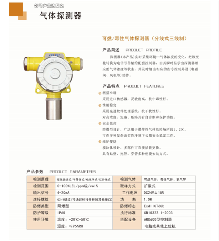 貴州燃氣報警器